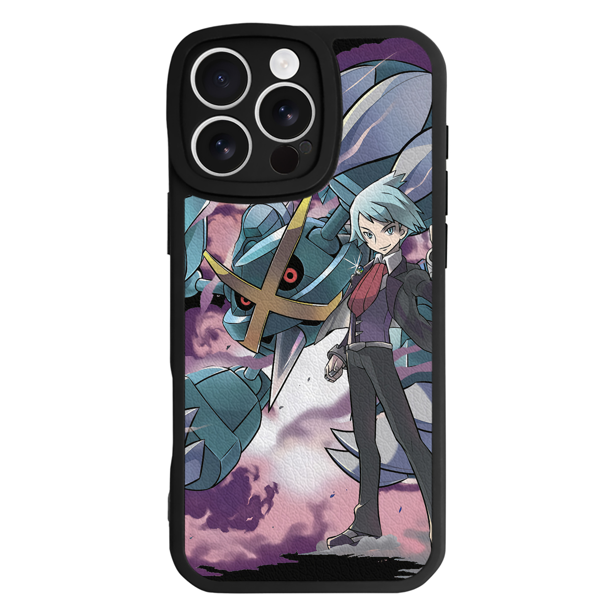 （画像用） ポケットモンスター Pokémon 【iPhone 16シリーズ対応】シリコンスマホケース（レザー調） 材質：シリコン
